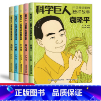 [套装全5册]中国科学家优秀榜样故事 [正版]小学生课外阅读书籍四年级至六年级下册写给孩子的名人传记袁隆平中国杰出科学家