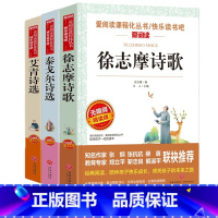 [全3册]中小学现代诗歌精选集 [正版]全5册 老舍经典作品全集四年级五年级阅读课外书冰心鲁迅朱自清儿童文学散文集精选现