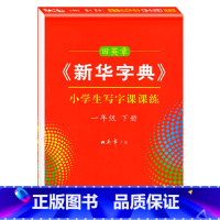 下册[新华字典写字课课练] 小学一年级 [正版]2023字典写字课课练1-6年级田英章小学生同步练字帖一年级二年级三四年