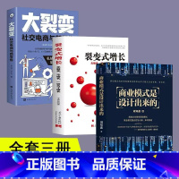 [正版]商业模式是设计出来的+裂变式增长+大裂变全3册现代企业战略管理系统入门从零开始学创业的本质商业思维领导顶层设计