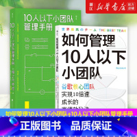 [正版]书店 如何管理10人以下小团队+10人以下小团队管理手册2册套装 团队管理法则 个人成长成功励志书籍