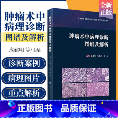 [正版] 肿瘤术中病理诊断图谱及解析 应建明 石素胜 杨琳 手术案例病理图片图谱病理学罕见病例诊断治疗肿瘤学冰冻切片外