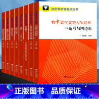 初中数学竞赛专家讲座全套8本 初中通用 [正版]初中数学竞赛专家讲座丁宝荣初等数论红皮书中学数学解题思想与方法七八九年级