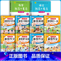 [全10册]暑假作业全套+3年级课前预习单 二升三 [正版]二年级下册暑假作业练习册全套二年级升三年级暑假衔接2升3年级