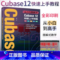 [正版]从小白到高手 Cubase12快速上手教程 音乐制作自学手册Cubase操作入门教程音乐制作编曲软件录音编配混