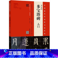 [正版]颜真卿多宝塔入门字帖 翁志飞著 重点解析且配视频讲解视听书写 对比交互式学习 16开本 多宝塔楷书书法教程颜体