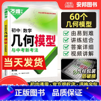 [数学]初中几何模型 初中通用 [正版]2024初中数学几何模型七八九年级中考数学几何压轴题辅助线解题方法与技巧大全专项