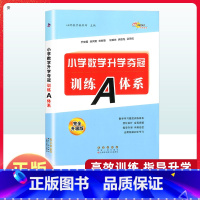 数学 小学六年级 [正版]小学数学升学夺冠训练A体系 小升初知识大集结同步专项训练题小考六年级期末总复习资料包数学基础知