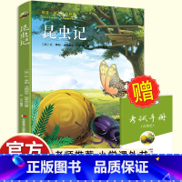 [送考试手册]昆虫记 [正版]昆虫记完整版法布尔原著小学生三四五六年级必读课外阅读书籍老师6-7-8-9-12岁初中生青