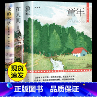 [3册]高尔基自传三部曲 [正版]全3册高尔基三部曲原著 六年级必读课外书童年在人间和我的大学 原著初中生阅读世界文学小