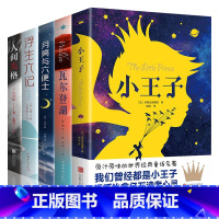 世界文学名著5册 [正版]全5册好书中外文学名著书籍 小王子/月亮与六便士/瓦尔登湖 外国名著小说书籍书 世界经典名著文