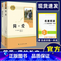 [正版]儒林外史简爱书籍 原著吴敬梓初中生九年级课外阅读书籍9下册名著无障碍白话文版英文原版人教版人民教育出版社文学和