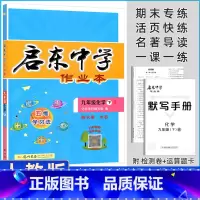 [正版]2024春 启东中学作业本化学九年级下册人教版R 同步篇内含检测卷 初三九年级化学下册启东中学作业本练习册