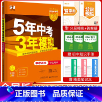 [正版]2024版5年中考3年模拟中考语文 全国版五三中考 53中考语文9九年级初三语文复习资料 五年中考三年模拟中考