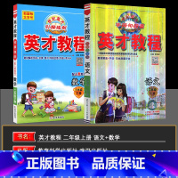 语数 小学二年级 [正版]2024春季 英才教程二年级下册语文数学全2本RJ人教版 新世纪英才教程同步全解小学2年级下册