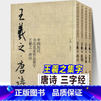 [正版]全4册 王羲之书法集字唐诗+千字文+宋词+三字经 中国历代书法名家作品集字圣教序古诗词毛笔行书楷字帖手札对照教