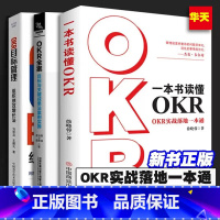 [正版]okr工作法全3册 一本书读懂OKR+OKR全案 目标与关键成果法案例实操+OKR目标管理 组织绩效增长法 这