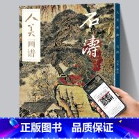 [正版]赠教学视频人美画谱 石涛 高清大开本国画山水花鸟画入门 国画临摹底稿范本中国画技法 石涛平全集石涛山水画集画册