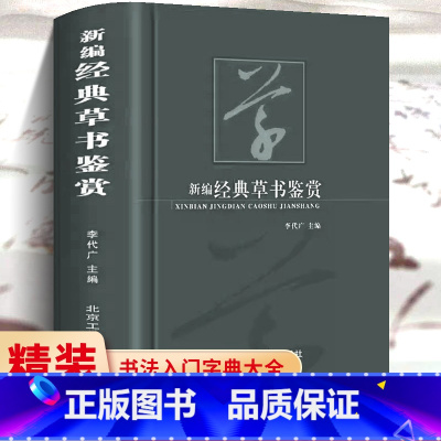 [正版]新编经典草书鉴赏书法艺术基础理论常识鉴赏技法教程欧阳询赵孟俯楷书行书草篆隶书毛笔字帖书法入门字典大全