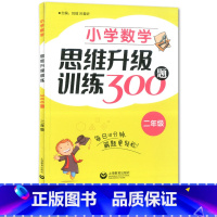 小学数学思维升级训练300题 小学二年级 [正版]小学数学思维升级训练300题二年级2年级小学二年级数学思维拓展训练教程