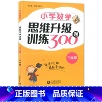 小学数学思维升级训练300题 小学三年级 [正版]小学数学思维升级训练300题三年级3年级小学三年级数学思维拓展训练教程