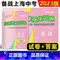 2023中考一模英语[试卷+答案] 上海 [正版]2023年版上海中考一模卷 英语 试卷+答案 领先一步文化课强化训练一