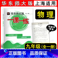 物理 九年级/初中三年级 [正版]2022新版华东师大版 一课一练九年级物理9年级全一册上下册物理配套同步辅导华师大