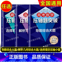 导数综合大题+解析几何综合大题+选择填空压轴小题(全3册) 高中通用 [正版]任选高考数学压轴题突破 选择填空压轴小题