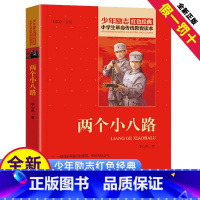 [正版]两个小八路书籍李心田三四五六年级阅读红色经典小学生革命传统教育读本爱国主义精神少年2个八路军励志故事绘本全套丛