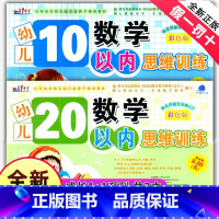 [正版]10 20以内加减法练习册天天练幼儿园大班解与组成混合运算进位退位加减法数学题成长1+1学前班幼小衔接一日一练