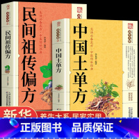 [正版]2册 中国土单方+中国民间祖传偏方小小的治大病大全老偏方经验方药材食材方剂学处方偏方大全中医养生书治病土方药方