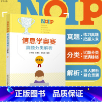 [正版] 信息学奥赛真题分类解析 初赛篇 丁向民 NOIP 全国青少年信息学奥林匹克竞赛 程序设计 真题