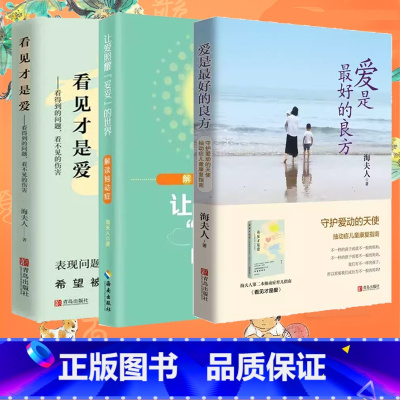 [正版]ys 海夫人作品全套3册 让爱照耀“妥妥”的世界—解读抽动症+爱是好的良方+看见才是爱 男女孩心理学幼儿正面管