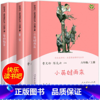 人民教育出版社 爱的教育+小英雄雨来+童年 [正版]老师快乐读书吧爱的教育小英雄雨来童年书全套3册六年级必读课外书完整版