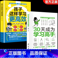 [全套2册]学习高手+高效学习法 [正版]抖音同款 30天成为学习高手同步提升 学习习惯养成高效极简学习法方法智力训练脑