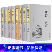 [正版]全套8册中国古诗词大全集 唐诗宋词元曲全集鉴赏赏析经典唐诗宋词三百首诗经楚辞纳兰词人间词话王国维初中生高中生课