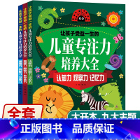 [3册]儿童专注力培养大全⭐大开本 [正版]儿童专注力培养大全3册套装适合3-6岁幼儿思维逻辑训练书幼儿园书本孩子数学启