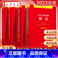 [正版]全4册2023年适用 民法典+民事诉讼法+刑法+刑事诉讼法注释本 民法典刑法民事诉讼法刑诉法 法条法规司法解释