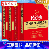 [正版]全4册2023新民法典+民事诉讼法+刑事诉讼法+刑法及相关司法解释汇编 民法典民诉刑诉刑法司法解释司实务法规工