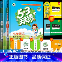 [正版]53天天练五年级下册全套 五年级下册人教版语文数学书同步训练 五三天天练口算题测试卷 5.3天天练五年级下册试