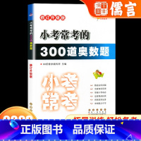 小考常考的300道奥数题 小学六年级 [正版]小学小考必做的300道奥数题 小升初数学专项训练名校冲刺卷真题小考题六年级