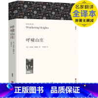 呼啸山庄 [正版]完整中文版呼啸山庄 勃朗特著 原著书籍全版无删减无删节原版三四年级初高中生阅读世界经典文学名著小说青少