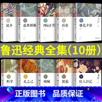 [正版]全套10册鲁迅散文集作品小说全集原著必读经典无删减朝花夕拾故乡故事新编野草阿q正传狂人日记呐喊彷徨孔乙己杂文学