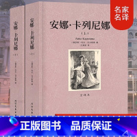 安娜·卡列尼娜 [正版]安娜·卡列尼娜上下册世界经典文学名著典藏全集列夫托尔斯泰名著小说无删减适合初中生高中生课外阅读书