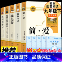 [人教版5册]九年级下册必读正版 送考点 [正版]儒林外史原著青少年版初中生九年级上册 名著人民教育出版社完整版无障碍阅