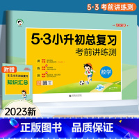 [正版]2023新53小升初总复习数学真题试卷必刷题人教通用版 5.3五三天天练考前讲练测知识汇总六年级下册模拟真题专