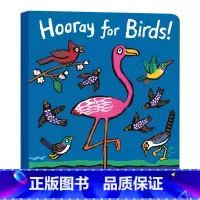 [正版]英文原版绘本 Hooray for Birds!为小鸟欢呼 纸板书绘本 英文版 进口英语原版书籍