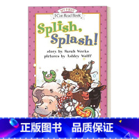 [正版]英文原版 Splish Splash 水花飞溅 My First I Can Read分级阅读 英文版 进口英