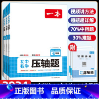 [2本]数学压轴题+计算题-人教版 九年级/初中三年级 [正版]2024新版初中数学压轴题七八九年级人教版专项训练初一初