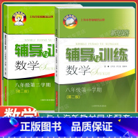 [套装2册]八年级上下册 数学 八年级 [正版]2022版 新思路辅导与训练数学 物理 八年级上册下册 8年级/第一二学